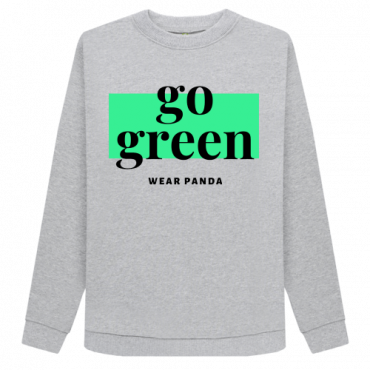 Go Green - Women's Organic Cotton Sweatshirt